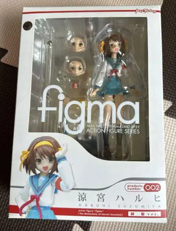 figma 스즈미야 하루히 002 액션 피규어