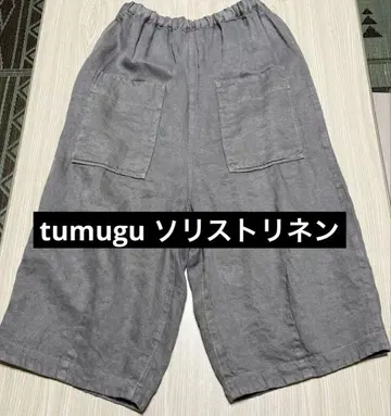 tumugu 솔리토리 린넨 프리 사이즈