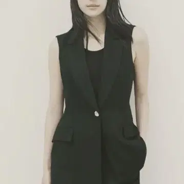 현행 모델 ZARA 린넨 베스트
