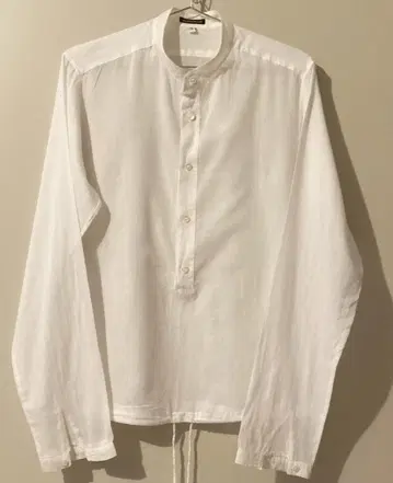 ANN DEMEULEMEESTER 1990년대 후반 화이트 셔츠