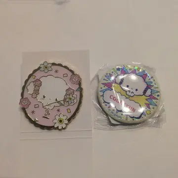 산리오 페스티벌 코기민 시크릿 핀즈 캔뱃지