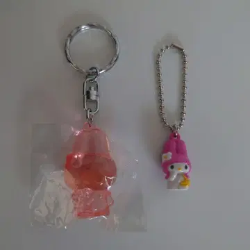 마이멜로디 키링 세트 핑크