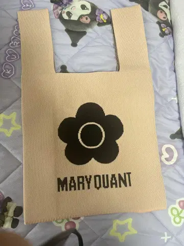 MARY QUANT 에코백 핑크