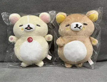 리락쿠마 모두 함께 만끽하는 봉제 인형 2종 세트