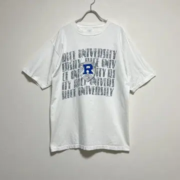 90s RICE UNIVERSITY 빈티지 칼리지 티셔츠
