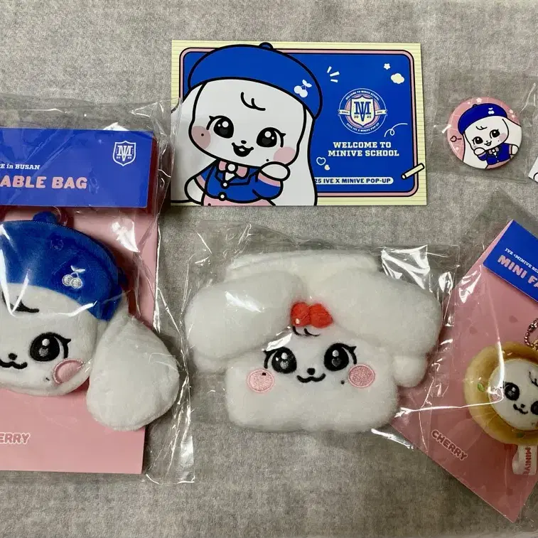 IVE | 아이브 Ive minive school plush keyring naori lay new