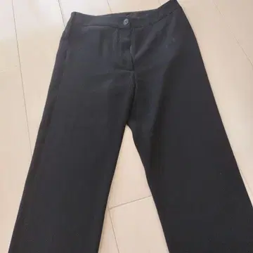 조르지오 아르마니 블랙 슬랙스 와이드 레그