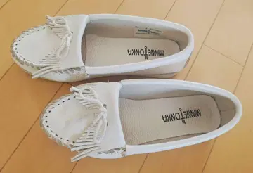MINNETONKA 미네통카 프린지 데크 슈즈 모카신