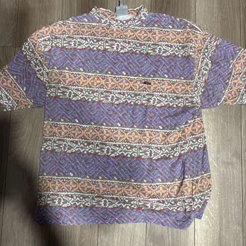 Quiksilver 반팔 티셔츠 L 다색 무늬 퀵실버