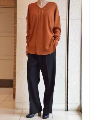 HAKUJI V넥 써멀 탑