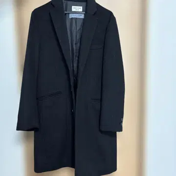 FREAK'S STORE 블랙 체스터 코트