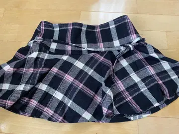 LIZ LISA 체크 무늬 미니 스커트 택 포함 새상품