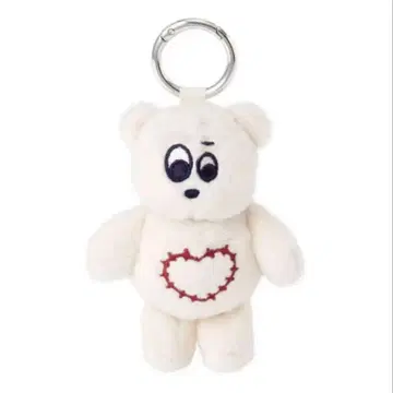 JIMWAG JIMBEAR KEY RING 화이트