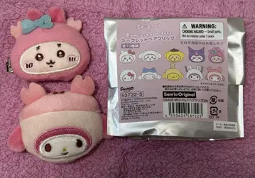 산리오 치이카와 시크릿 헤어 클립 2개 세트