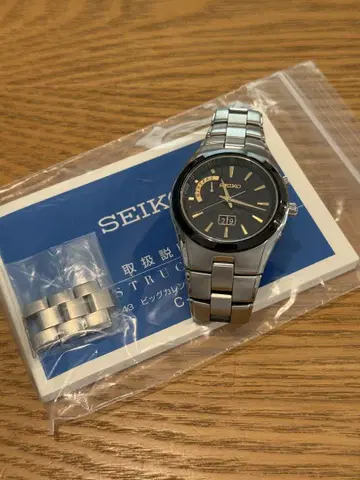 seiko 8b43-0ab0 세이코 전파 솔라 손목시계 티타늄