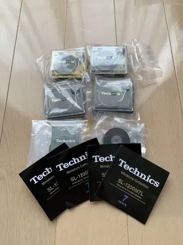 미개봉 새상품 Technics 4세트
