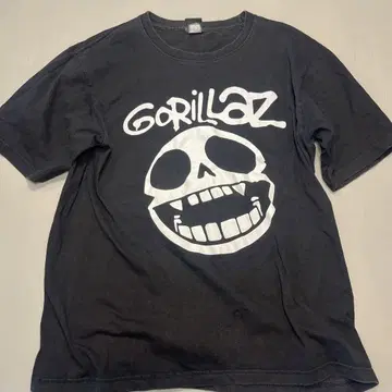 Gorillaz 밴드 티셔츠 블랙