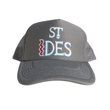 ST.IDES 트래커 캡 그레이 핸드 페인트 오리지널 상품