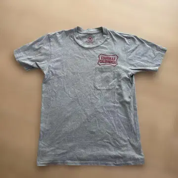STANDARD CALIFORNIA 그레이 T셔츠