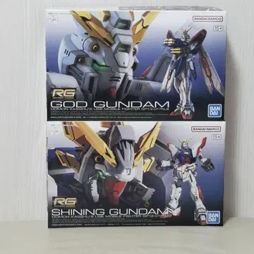 RG 1/144 샤이닝 건담 & 갓 건담