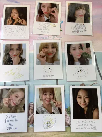 TWICE 2020 ONCE 폴라로이드 사진 세트
