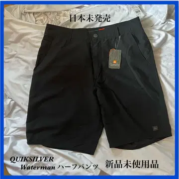 QUICKSILVER Waterman 하프 팬츠 블랙 미사용 새상품