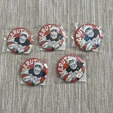 NARUTO 나루토 올스타 캔뱃지 오루캔 5점