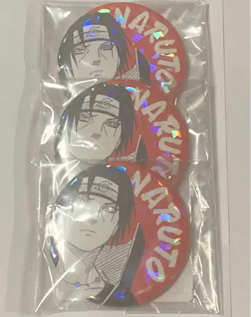 NARUTO 이타치 캔뱃지 3개 세트