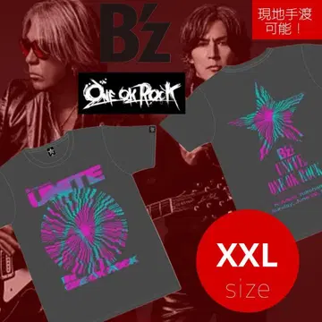 B'z Unite ONE OK ROCK 콜라보 티셔츠