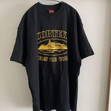 Cortez 블랙 티셔츠 L 사이즈