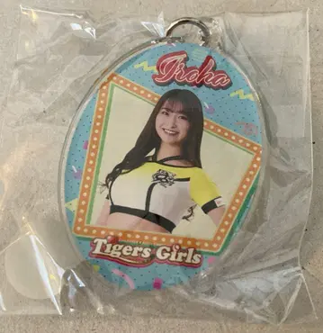 타이거즈 걸 Iroha 고시엔 한정판 아크릴 키링 한신 타이거즈