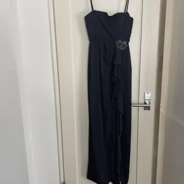 BCBG 파티 드레스 연주회 네이비