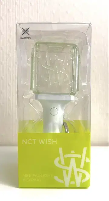NCT WISH 미니 응원봉 키링