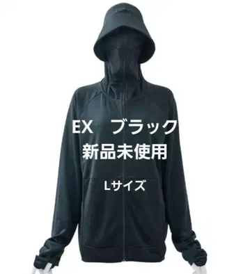 워크맨 EX 블랙 선쉐이드 후드티 L 사이즈