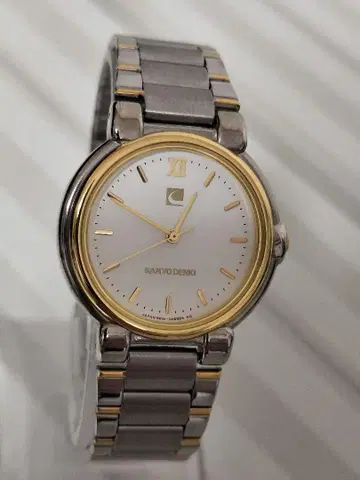 새상품급 가동품 CITIZEN SANYO DENKI 아날로그 손목시계