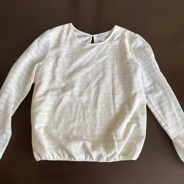 MACKINTOSH PHILOSOPHY 아이보리 긴팔 블라우스