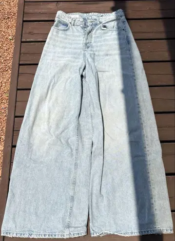 자라 오버 다이 배기 데님