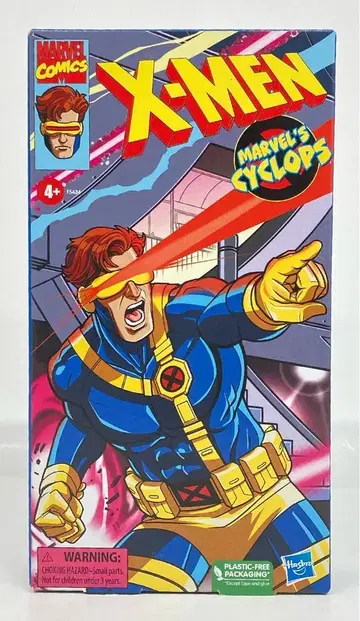 HASBRO VHS X-MEN MARVELS CYCLOPS 6인치