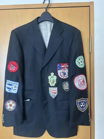 VITALE BARBERIS CANONICO 패치워크 자켓 구제 의류