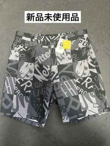 New Era 로고 프린트 숏팬츠