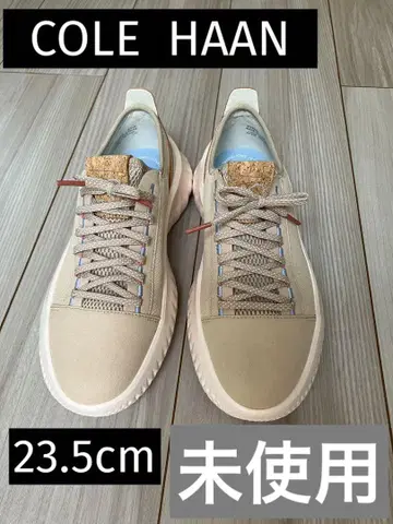 미사용 콜한 여성용 23.5cm 핑크 베이지 스니커즈