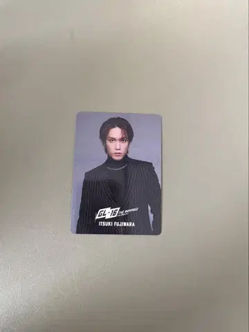 후지와라 키 GL16 입장 혜택 트레이딩 카드