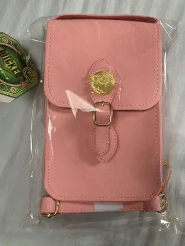 WICKED 그린다 파우치 핑크
