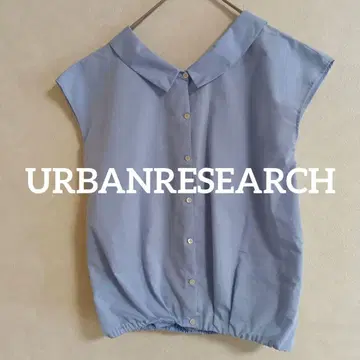 URBANRESEARCH 어반 리서치 2 way 슬리브리스 블라우스