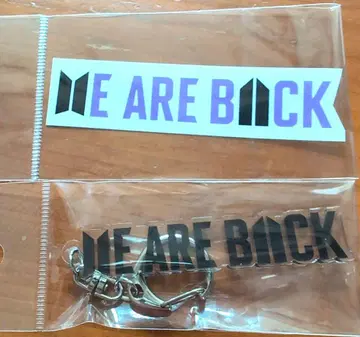 BTS ME ARE BACK 키링 스티커 세트