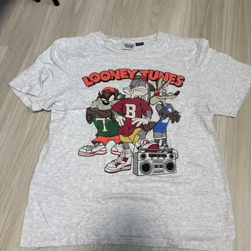 LOONEY TUNES 그레이 티셔츠 2XL