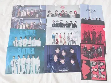 SixTONES 미니 클리어 파일 CD 혜택 묶음 판매