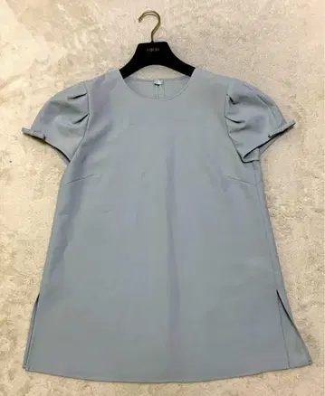 FOXEY NEW YORK 블라우스 38 스카이블루 새상품급