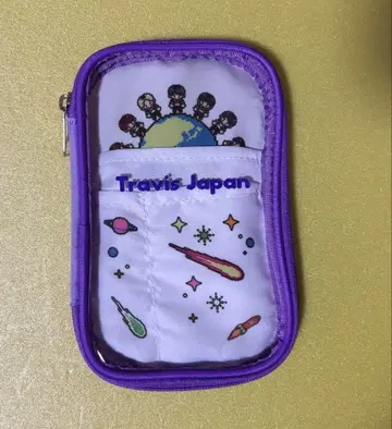 TravisJapan 트래블 아크릴 스탠드 파우치