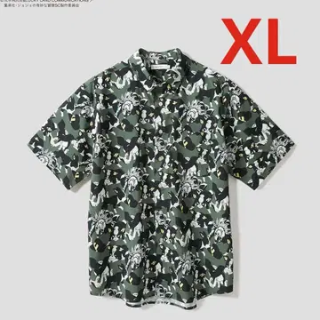 죠죠의 기묘한 모험 이기 & 더 풀 반팔 셔츠 XL 새상품 그라니프